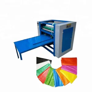 Máquina de impresión de bolsas de plástico tejido de papel, multicolor, pequeña