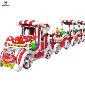 Precio de fábrica de atracciones en juego de la familia de payaso sin caminos tren para <span class=keywords><strong>Centro</strong></span> <span class=keywords><strong>Comercial</strong></span> - Product Image 1