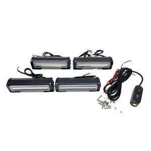 Đèn Flash Nhấp Nháy Lưới Tản Nhiệt Tự Động 40W 4X4LED Với Giá Đỡ Và Dây Nịt - Product Image 1