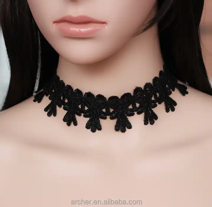 Choker Collar Necklace Double Ring O Leather Gothic Punk Bracelet Women  Gift UK | eBay