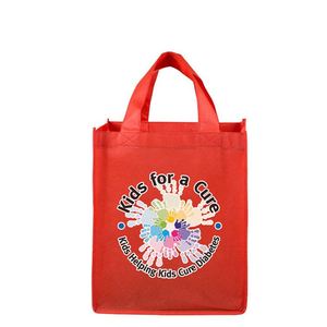Bolsa de compras no tejida laminada, reutilizable, ecológica, promocional, no tejida, gran oferta - Product Image 4
