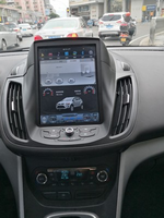 Lecteur CD de voiture Android avec écran tactile Tesla de haute qualité de 10,4 pouces, GPS pour écran IPS 1DIN pour Ford Kuga/Escape 2013-2017