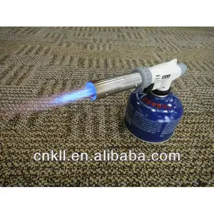 Copper Pipe Inside Soft Strong Fire Flame Adjustable Lighter Tools House Use Chef Cooking Gas Torch Piezo Igniter KLL-8805C