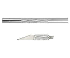 Coltello di Precisione Professionale in Acciaio Inossidabile, Strumento per Hobby con 5 Lame di Ricambio per <span class=keywords><strong>Riparazione</strong></span> di Telefoni, PC, Tablet, Droni e Fai-da-Te - Product Image 4