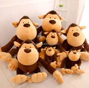 猴子毛绒玩具/巨型猴子黑猩猩丛林毛绒毛绒动物玩具大猩猩娃娃黑猩猩