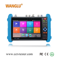 WANGLU 9800 زائد 7 بوصة IPS اللمس شاشة 4K H.265 IP ، كامل 4K HD فاحص الكاميرا cctv اختبار السيدا TVI العهد SDI EX-SDI