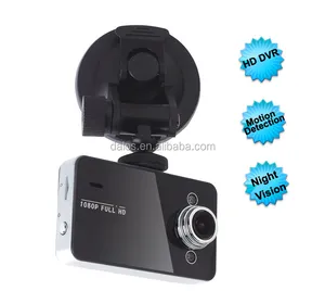 Mobil kotak Hitam Mobil DVR Kamera K6000 Night Vision Layar 2.7 inch G-sensor 140 derajat Wide Angle lens