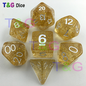 Xúc Xắc Trò Chơi Nhiều Mặt Xúc Xắc Long Lanh Cho <span class=keywords><strong>RPG</strong></span> Dungeon & Dragons Games - Product Image 2