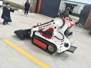 <strong>Mini</strong> Garden Side <strong>Garbage</strong> <strong>Truck</strong> Articulated Tractor Front End Loader for Sale - Product Image 2