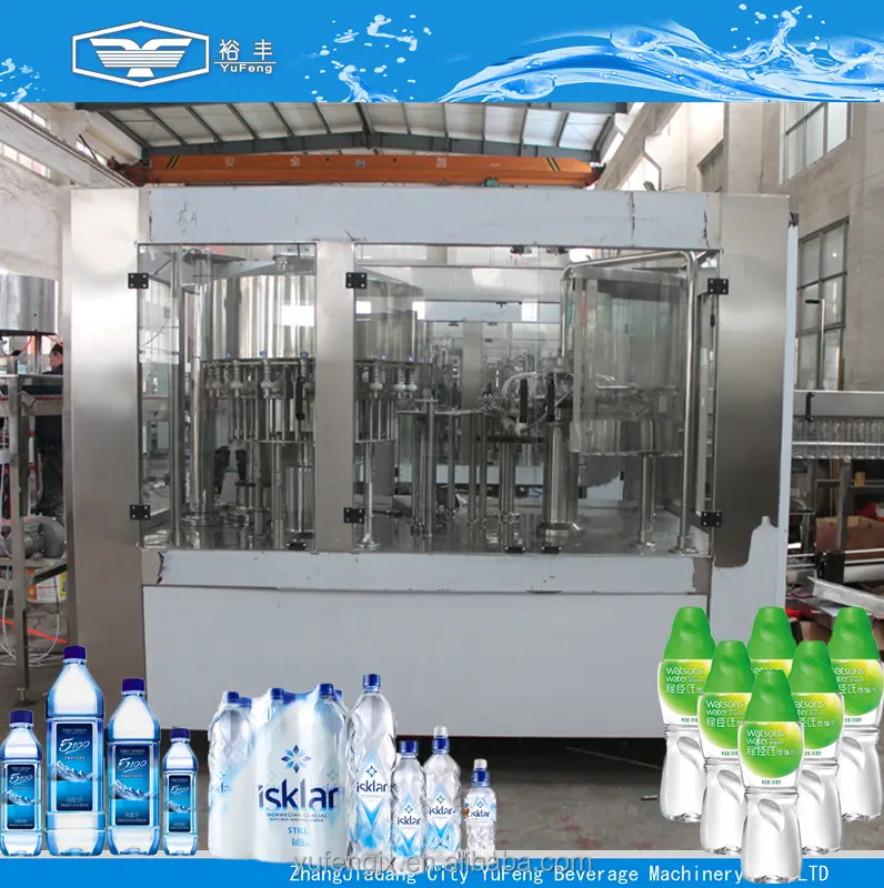 Plastic bottle mineral water making machine for production line