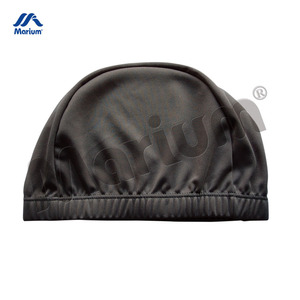 T/C matériel adulte et enfant cheveux longs bonnet de bain sec couleur pure personnalisable unie - Product Image 4