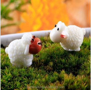 Pareja oveja blanca decoración <span class=keywords><strong>de</strong></span> jardín animales oveja - Product Image 5