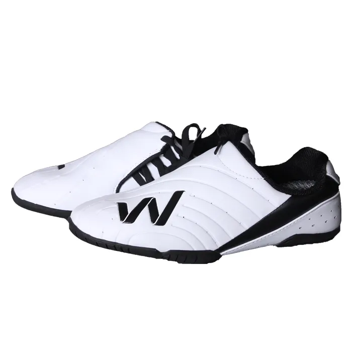 Zapatos de taekwondo para mujer y hombre, taekwondo, artes marciales de pu, alta calidad, entrenamiento de zapatos, gran oferta, fábrica china, venta al por mayor