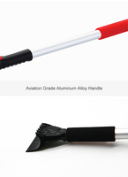 Brosse à neige et détachable de luxe grattoir à glace
