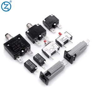 Schakelaar Stroomonderbreker 12V Dc Automotive Zelfherstelbare Thermische Schakelaar Push Te Reset Thermische Protector