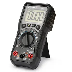 MESTEK DM90 Vero RMS Multimetro Digitale Amperometro Ohm Volt Tester di Capacità Frequenza Tester Universale LCD Count 6000 Metro