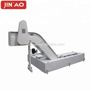 China cnc corrente tipo giratório correia de cobre scrap swarf chip transportador - Product Image 2