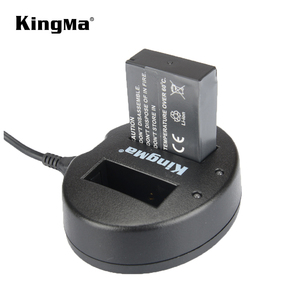 KingMa Kép USB Sạc cho LP-E12 pin cho Canon <span class=keywords><strong>EOS</strong></span> M M2 <span class=keywords><strong>M10</strong></span> 100D Nụ Hôn X7 Rebel SL1 Máy Ảnh Kỹ Thuật Số - Product Image 3