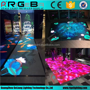 Neuer professioneller interaktiver Video-<span class=keywords><strong>LED</strong></span>-Tanzboden mit P6.25-<span class=keywords><strong>Display</strong></span>, tragbares Panel für Bühnenbeleuchtung - Product Image 2