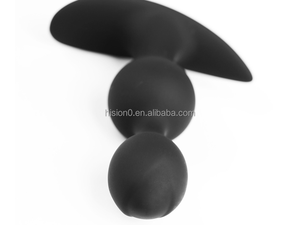 Tapón Anal de Silicona de Alta Calidad con Dos <span class=keywords><strong>Bolas</strong></span>, Inalámbrico, Suave - Product Image 4