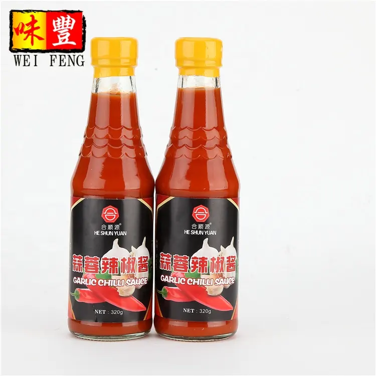 Chinesische Lebensmittel Gewürze Gewürze HACCP HALAL ISO Tauchen Knoblauch Chili Sauce