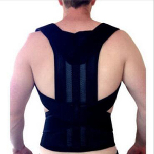 Correcteur de posture pour hommes et femmes Ceinture de correction de la bosse en néoprène respirant Attelle dorsale de clavicule avec soutien des épaules