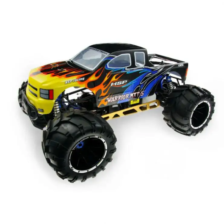 ERC50 Skala Besar 4WD 2.4G 1 5 Skala Bensin Rc Mobil Truk Monster