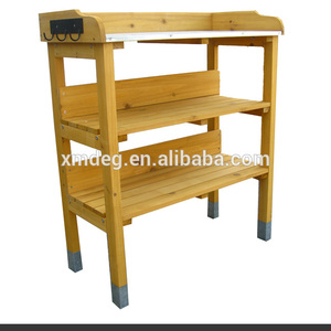 Couverture de banc de mise en <span class=keywords><strong>pot</strong></span> en <span class=keywords><strong>bois</strong></span>, bricolage de palette extérieure jardin plantation - Product Image 2