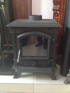 Botou fabricación CE aprobación de hierro fundido estufa de madera con horno - Product Image 3