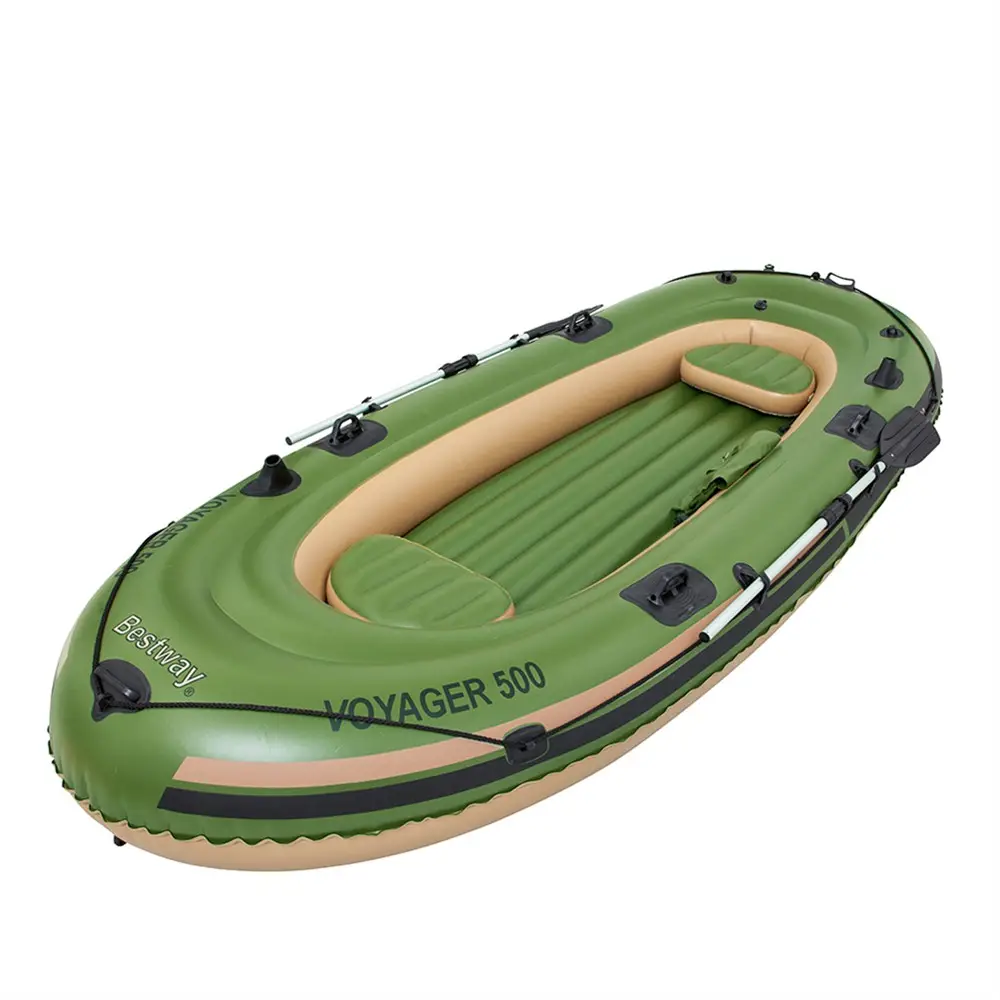 Bestway hydro forza voyager 500 zattera barca 137 "x 56" prezzo di fabbrica cinese di rafting gonfiabile 3 persona zattere