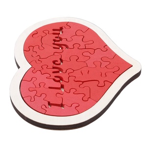 Rompecabezas Educativo <span class=keywords><strong>de</strong></span> Madera <span class=keywords><strong>en</strong></span> <span class=keywords><strong>Forma</strong></span> <span class=keywords><strong>de</strong></span> Corazón, Desarrollo Educativo para Bebés y Niños, Rompecabezas <span class=keywords><strong>de</strong></span> Entrenamiento <span class=keywords><strong>en</strong></span> <span class=keywords><strong>Forma</strong></span> <span class=keywords><strong>de</strong></span> Corazón - Product Image 3