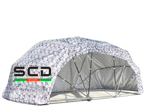 Tenda porta auto portatile portatile pieghevole semplice manuale copri parcheggio Garage - Product Image 2