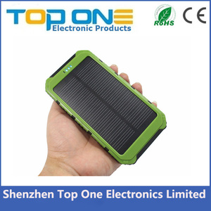 Caricabatterie <span class=keywords><strong>per</strong></span> telefono solare impermeabile di vendita calda 10000mAh banca di energia solare portatile <span class=keywords><strong>per</strong></span> <span class=keywords><strong>Smartphone</strong></span> - Product Image 2