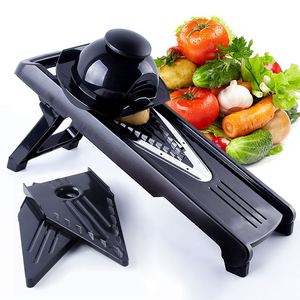 Mandoline 2021, trancheuse à légumes, râpe à carottes, hachoir à légumes <span class=keywords><strong>julienne</strong></span>, <span class=keywords><strong>coupe</strong></span>-oignons avec 5 lames, accessoires de cuisine, cuisine - Product Image 1