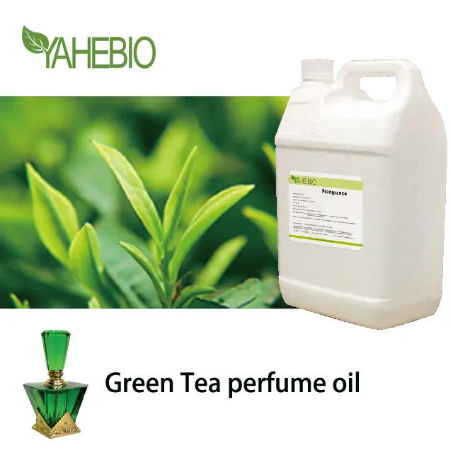 Preço de fábrica de alta qualidade chá verde óleo da fragrância de perfume