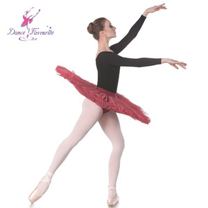 Borgogna di balletto di ballo del tutu del pannello esterno per <span class=keywords><strong>le</strong></span> ragazze e <span class=keywords><strong>le</strong></span> donne pancake <span class=keywords><strong>tutù</strong></span> BLL001-5 - Product Image 5