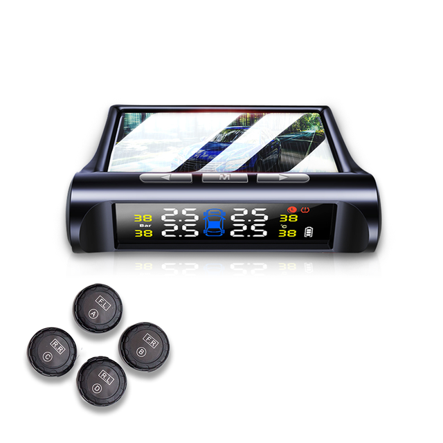 China Solar TPMS With Sensor Tire Pressure Monitoring System
