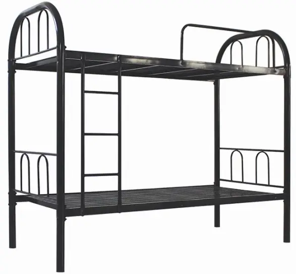Metal Bunk Beds Hot Sale Powder Coated Heavy Duty Steel Metal Accommodation Bunk Bed For Adult