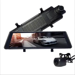 10inch full screen dual 1080p fhd rearview mirror car camera dash cam Car DVR Dashcam