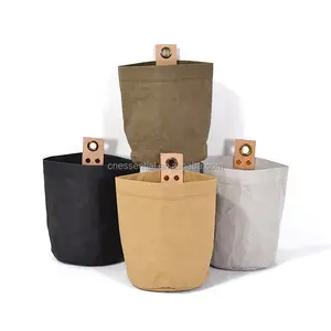 Designed Paper Bags Scandinavian Style Simple Design Water Resistant Washable Tyvek Kraft Paper Bag