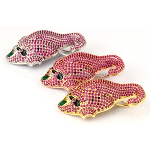 Miss Jewelry Conception Unique Hip Hop 18 k Plaqué Or CZ Glacé <span class=keywords><strong>Dragon</strong></span> Ball Majin Buu Pendentif pour <span class=keywords><strong>les</strong></span> hommes - Product Image 2