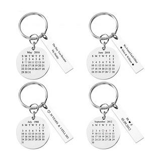 Key <strong>Chain</strong> Wholesale Custom <strong>Cheap</strong> Calendar Key <strong>Chain</strong> - Product Image 1