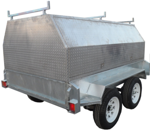 Boîte <span class=keywords><strong>remorque</strong></span> pour homme, Semi-<span class=keywords><strong>remorque</strong></span> personnalisé avec couvercle en aluminium - Product Image 3