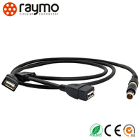 Conector USB macho a hembra conector de cable
