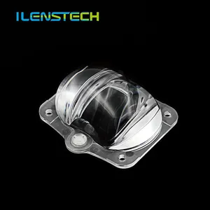 Ilenstech सिल एलईडी लेंस 160x80 डिग्री सिल के लिए एलईडी प्रकाश लेंस एलईडी सड़क दीपक