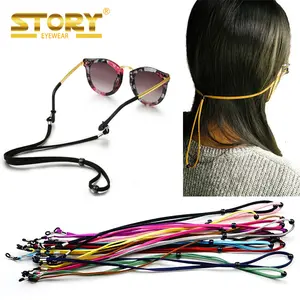 BZ004 hot selling velvet adjustable sunglasses strap holder lanyard string eyewear accessories