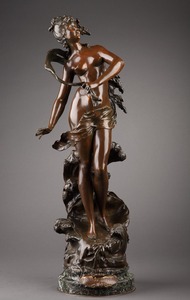 Moderno jardín de esculturas auguste <span class=keywords><strong>moreau</strong></span> artesanal escultura de bronce sólido - Product Image 1