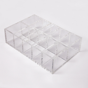 Soporte de exhibición para esmalte de uñas, acrílico transparente personalizado, adornos de <span class=keywords><strong>Boutique</strong></span>, cosméticos, botella de Perfume - Product Image 5