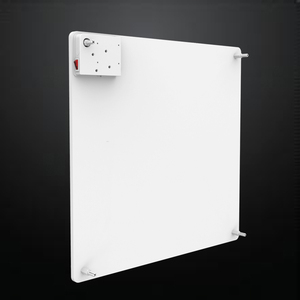 Lò Sưởi Điện Di Động 425W, Tấm Sưởi Hồng Ngoại Tường Bằng Gốm Mỏng - Product Image 3