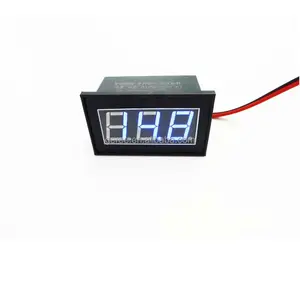 V56D DC Dijital Voltmetre Ölçer 4.5-150 V 0.56 "Mavi Renk LED Güç Monitör Panel Metre